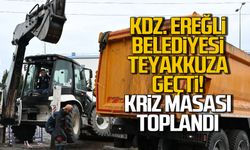 Ereğli Belediyesi teyakkuza geçti! Kriz masası toplandı