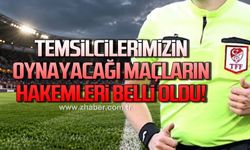 Temsilcilerimizin oynayacağı maçların hakemleri belli oldu!