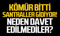 Kömür bitti santraller gidiyor!