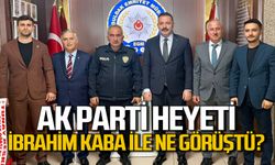 AK Parti heyeti Zonguldak Emniyet Müdürü İbrahim Kaba’yı ziyaret etti