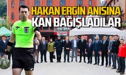 Hakan Ergin anısına kan bağış kampanyası düzenlendi