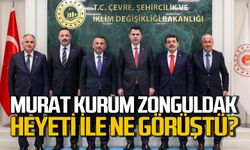 Murat Kurum, Valisi Osman Hacıbektaşoğlu ve AK Parti heyetini kabul etti