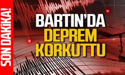 Bartın’da deprem korkuttu: Büyük panik!