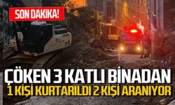 Zonguldak’ta çöken bina enkazından 1 kişi sağ kurtarıldı 2 kişi aranıyor