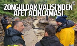 Zonguldak Valisi'nden son dakika afet açıklaması...