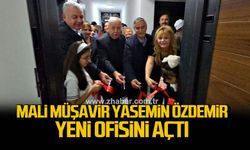 Mali Müşavir Yasemin Özdemir ofisini açtı