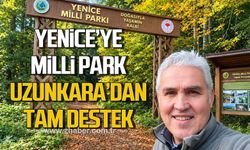 Aşkın Uzunkara: "Yenice'ye milli park kazandırılması fikrini sonuna kadar destekliyorum"