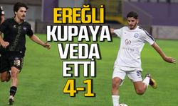 Ereğli kupaya veda etti 4-1