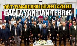 Yiğit Osman Darıcı güven tazeledi. Mustafa Çağlayan'dan tebrik.