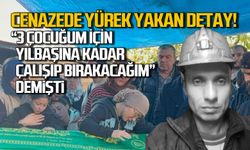Cenazede yürek yakan detay... "3 çocuğum için"
