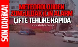 Meteorolijden Zonguldak için çifte alarm!