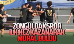 Zonguldakspor ilk kez kazanarak moral buldu