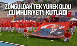 Zonguldak tek yürek oldu, Cumhuriyet'i kutladı
