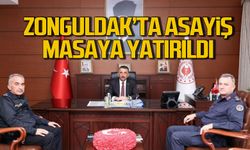 Zonguldak'ta asayiş masaya yatırıldı