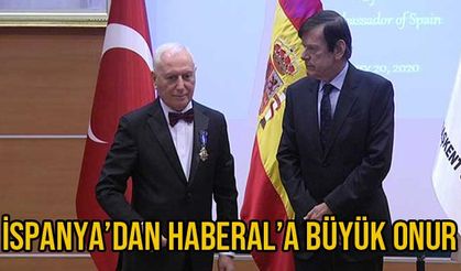 İspanya'dan Haberal'a büyük onur