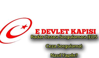 Radar Cezası Sorgulaması (EDS Ceza Sorgulama)