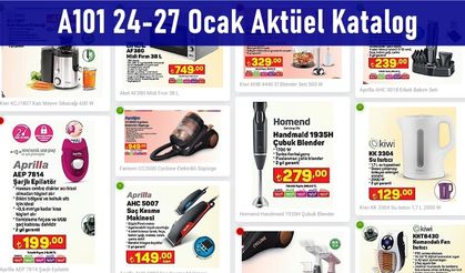 A101 24-27 Ocak 2023 Aktüel Katalog Fiyatları