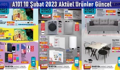 A101 10 Şubat 2023 Aktüel Ürünler