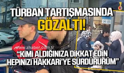 Zonguldak'ta türban tartışması! Müdür yardımcısına gözaltı!