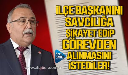CHP Kdz. Ereğli İlçe Başkanı Ali Kocamanoğlu’nu savcılığa şikayet ettiler!