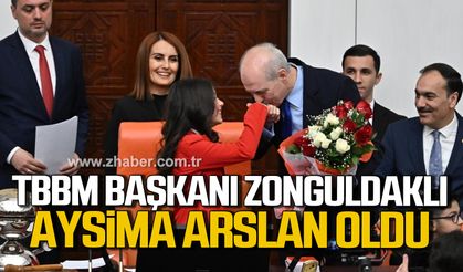 Zonguldaklı Aysima Arslan TBMM Başkanı oldu!