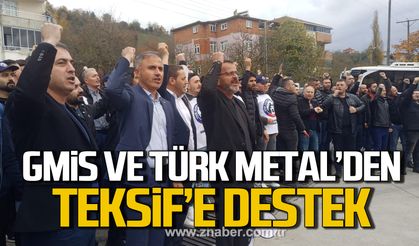 GMİS ve TÜRK- METAL'den TEKSİF'e destek! "Kazanan işçiler olacak"