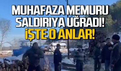 Muhafaza Memuru saldırıya uğradı! İşte o anlar!