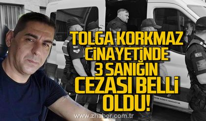 Tolga Korkmaz cinayetinde 3 sanığa hapis cezası!