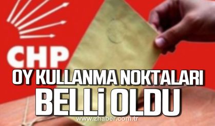CHP ön seçimde Kozlu halkı nerede oy kullanacak?