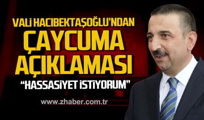 Osman Hacıbektaşoğlu'ndan Çaycuma açıklaması! "Kadın ve çocuğun mahremiyetine önem verilmeli"