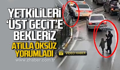 Yetkililer Zonguldak üst geçit'e bekleriz