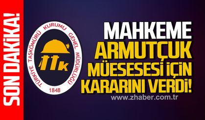 Mahkeme, TTK Armutçuk Müessesesi’nde üretime devam kararı verdi