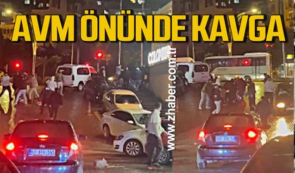 Zonguldak’ta AVM önünde büyük arbede!