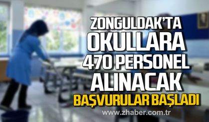 Zonguldak'ta okullara TYP kapsamında 470 personel alınacak.