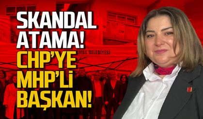 Skandal atama... CHP'ye MHP'li başkan