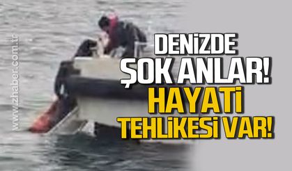 Denizde şok anlar. 57 yaşındaki kadın hareketsiz halde bulundu