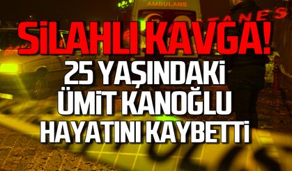 Çaycuma'da silahlı kavga! 25 yaşındaki Ümit Kanoğlu hayatını kaybetti