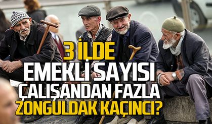 Türkiye’de 3 ilde emekli sayısı çalışan sayısını geçti: Zonguldak nerede?
