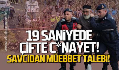 19 saniyelik çifte c*nayet davasında sanığa iki kez ağırlaştırılmış müebbet hapis talebi