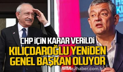 CHP için karar verildi. Kemal Kılıçdaroğlu yeniden Genel Başkan oluyor.
