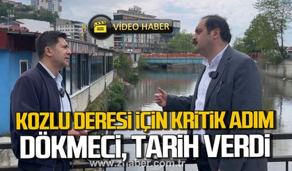 Başkan Dökmeci açıkladı. "Kozlu Deresi sorunu 4-5 ay içinde çözülecek"
