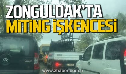 Zonguldak’ta miting işkencesi.