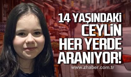 Ereğli’de 14 yaşındaki kayıp Ceylin her yerde aranıyor