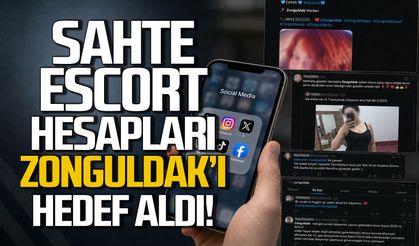 Sahte escort hesapları Zonguldak'ı hedef aldı