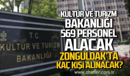 Kültür ve Turizm Bakanlığı 569 sözleşmeli personel alacak.