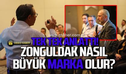 Tek tek anlattı. Zonguldak nasıl büyük marka olur?