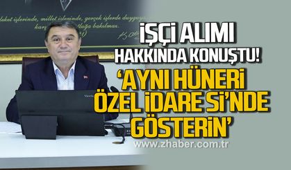 Başkan Erdem’den işçi alımları üzerine sert çıkış