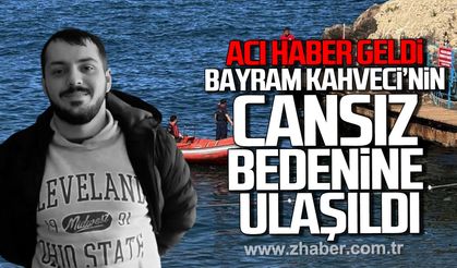 Acı haber geldi. Zonguldak'ta Bayram Kahveci’nin cansız bedenine ulaşıldı.