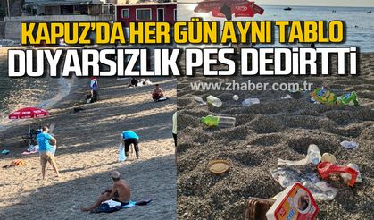 Kapuz'da her gün aynı tablo. Duyarsızlık pes dedirtti.