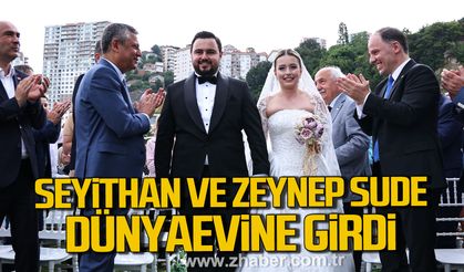 Seyithan Erdem ve Zeynep Sude Yamakoğlu dünyaevine girdi.